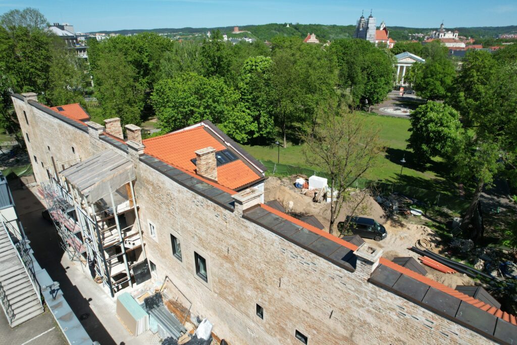 Reformatų Sinodo rūmai (Pylimo g. 7) - Multi apartment - construction photos