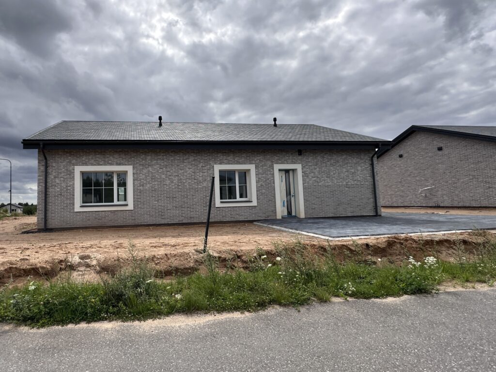 Grendavės g. 34A, 34A, 34C, 34D, 34E (Grendavės g. 34A, 34A, 34C, 34D, 34E) - Private house community - construction photos
