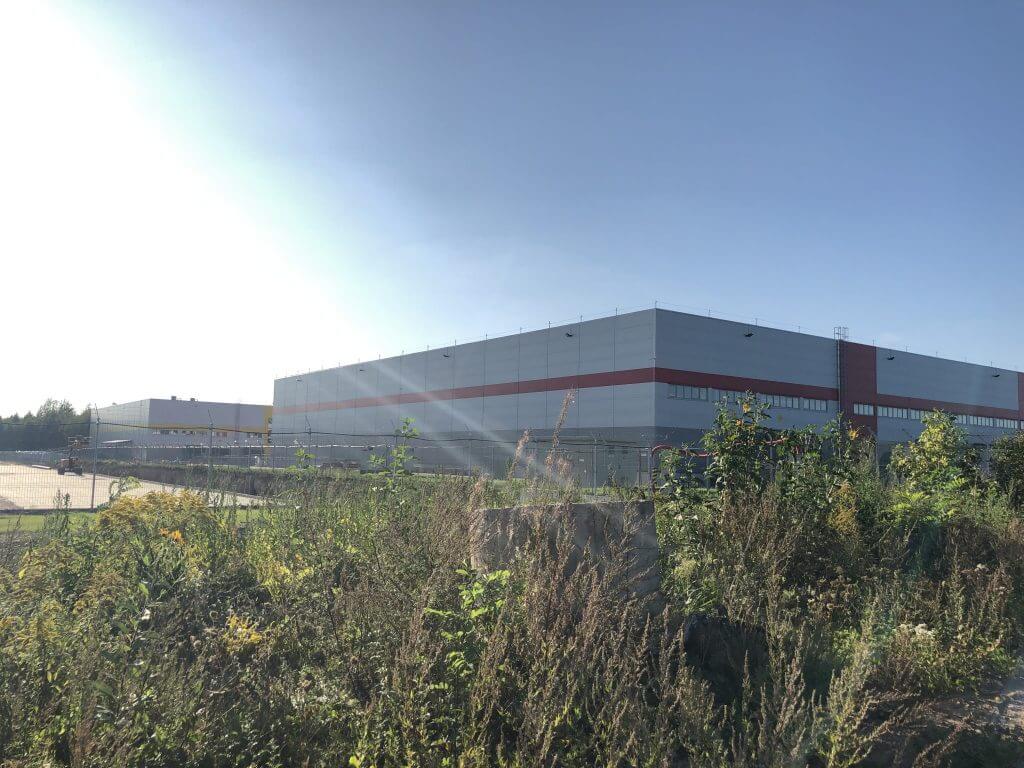 Liepkalnio industrinis parkas 1 etapas (Liepkalnio g. 172M) - Warehouse / Distribution center - construction photos