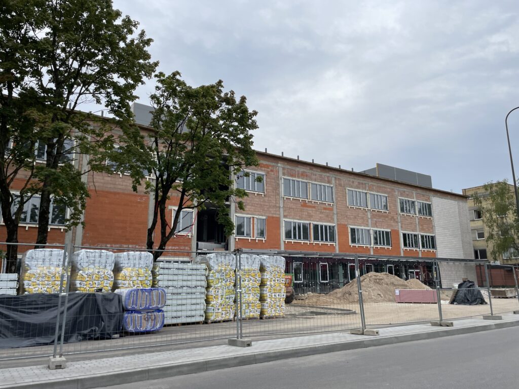 LSMU traumatologijos ortopedijos korpusas (Josvainių g. 2) - Hospital - construction photos