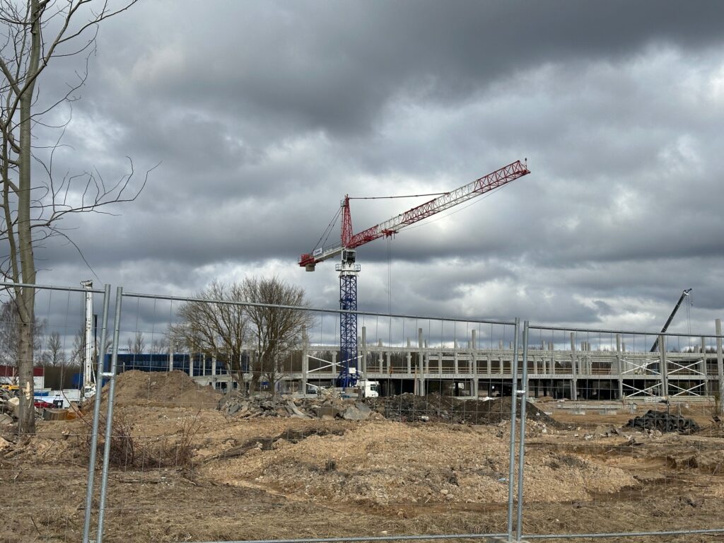 Teltonika High Tech Hill 2 etapas (elektronikos surinkimo gamykla) (Svylos g. 16) - Light manufacturing - construction photos