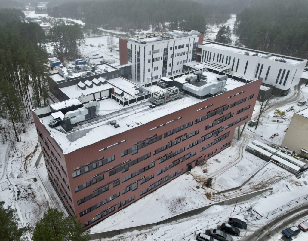 VGTU Elektronikos, Mechanikos ir Transporto inžinerijos fakultetų mokomasis korpusas (Plytinės g. 25-2) - Higher education - construction photos