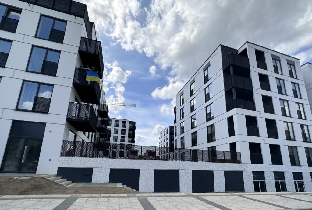 Vilnelės skverai 3 etapas (Manufaktūrų g. 7) - Korterelamu - ehituse fotod