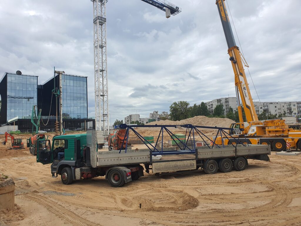 PC PIKAS (Ukmergės g. 221) - Shopping center - construction photos