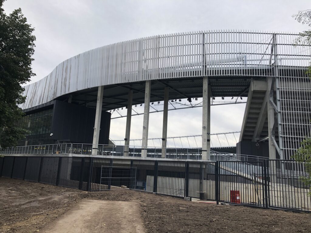 Dariaus ir Girėno stadionas (Perkūno al. 5) - Sports arena - construction photos