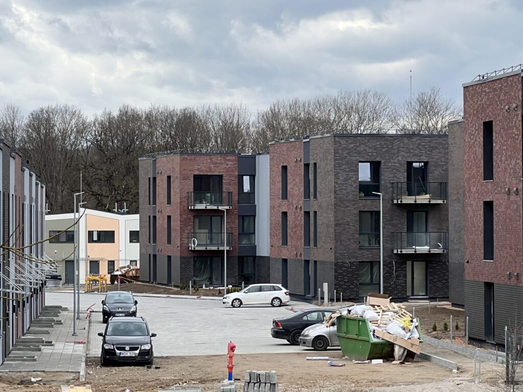 PaJustis 2 etapas (daugiabučiai) (Mozūriškių g. 190) - Multi apartment - construction photos