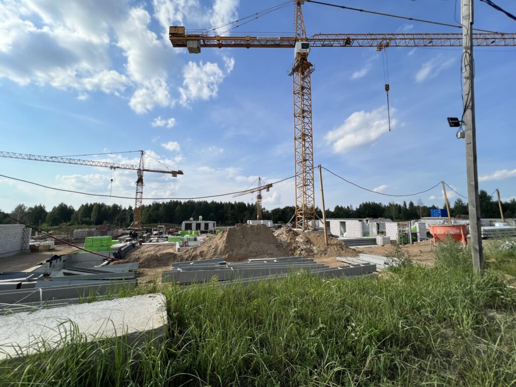 Vyšnios 2 etapas (Karaliaučiaus g. 29, 31) - Multi apartment - construction photos