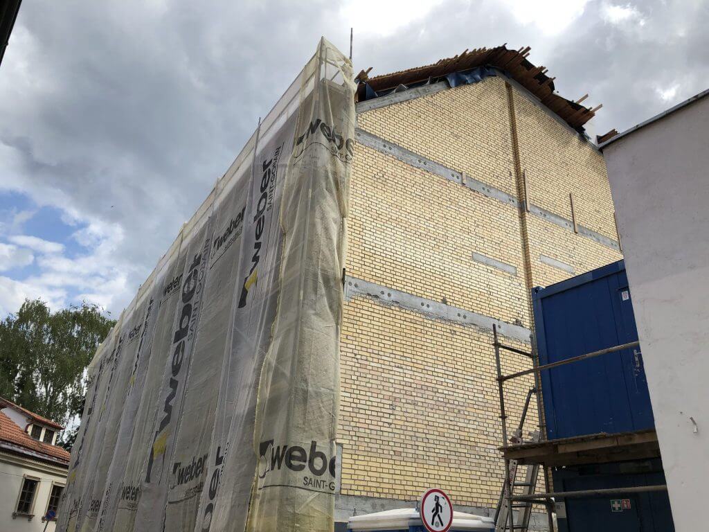 Šv. Mikalojaus g. 9 (Šv. Mikalojaus g. 9) - Hotel - construction photos