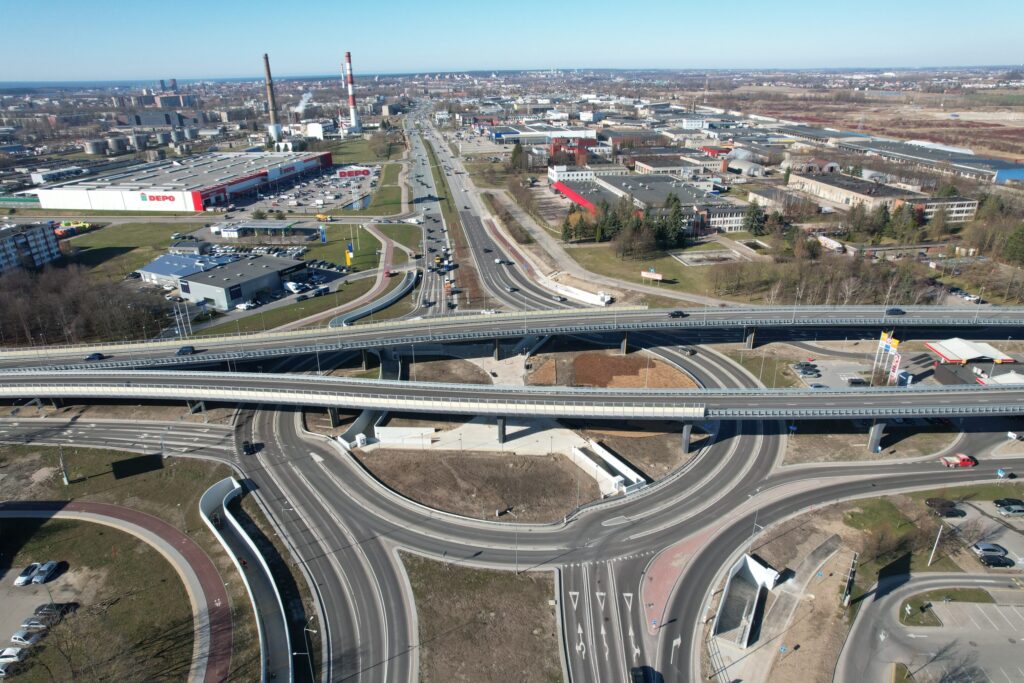 Baltijos pr. žiedinė sankryža (Baltijos pr., Šilutės pl.) - Road - construction photos