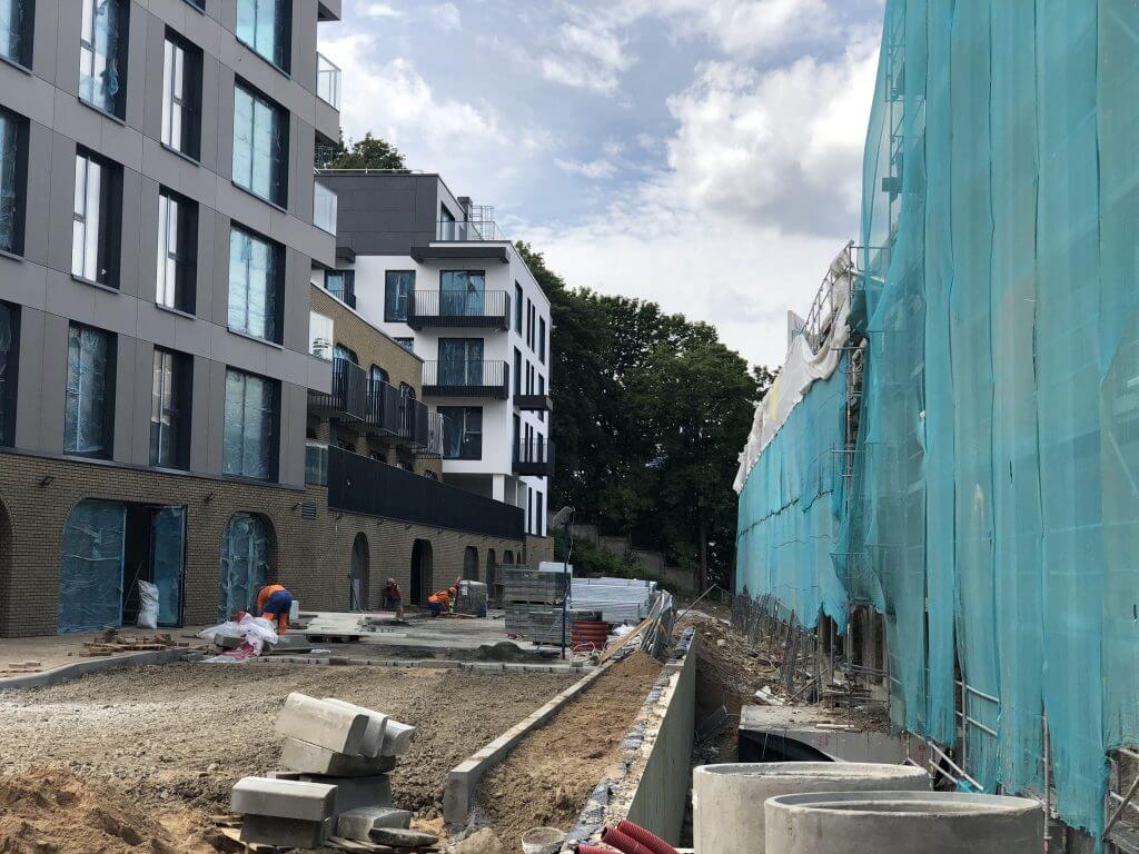 Matau Vilnių 1 etapas (Aludarių g. 5) - Daugiabutis - statybų nuotraukos