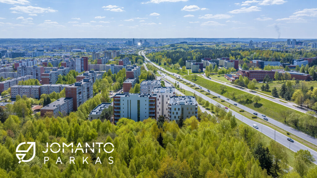 Jomanto parkas 1-2 etapai (Baltupio g. 61A) - Multi apartment - construction photos