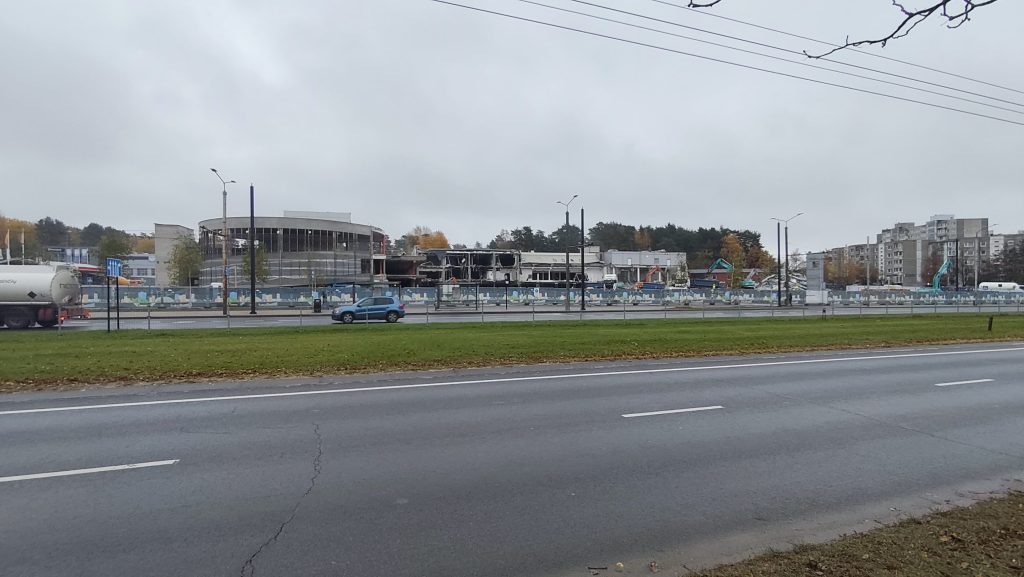 PC Mada rekonstrukcija (Viršuliškių g. 40, 42) - Shopping center - construction photos