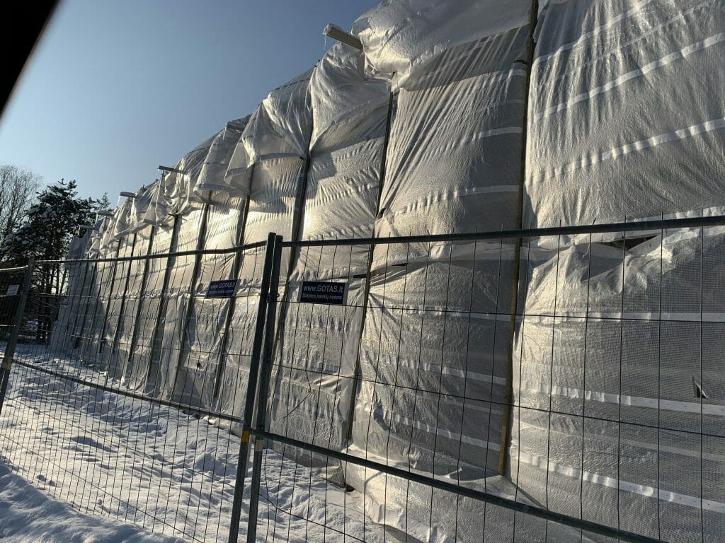 Riverland 1 etapas (Lazdynėlių g. 51, 53, 55, 57, 59, 61, 63) - Row housing - construction photos