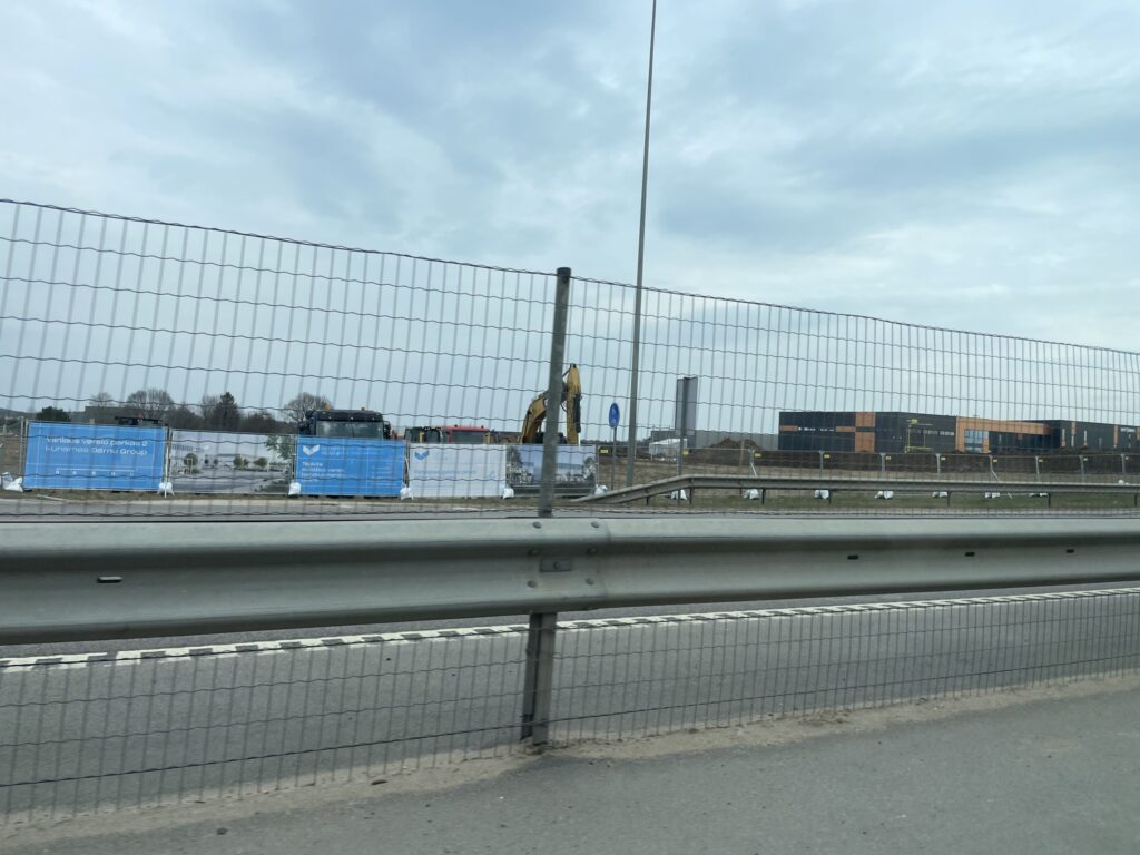 Vilniaus verslo parkas 2 (Sedulų g. 2, Bukiškio k.) - Birojs / Elastīgu platību - būvdarbu attēli