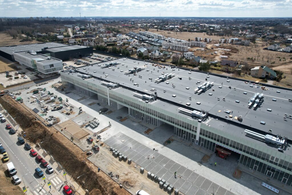 Vilniaus verslo parkas (Ukmergės g. 364) - Stock office / Flex space - construction photos