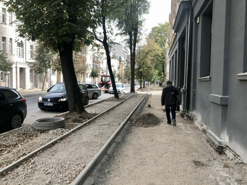 Kęstučio g. rekonstrukcija (Kęstučio g.) - Street - construction photos