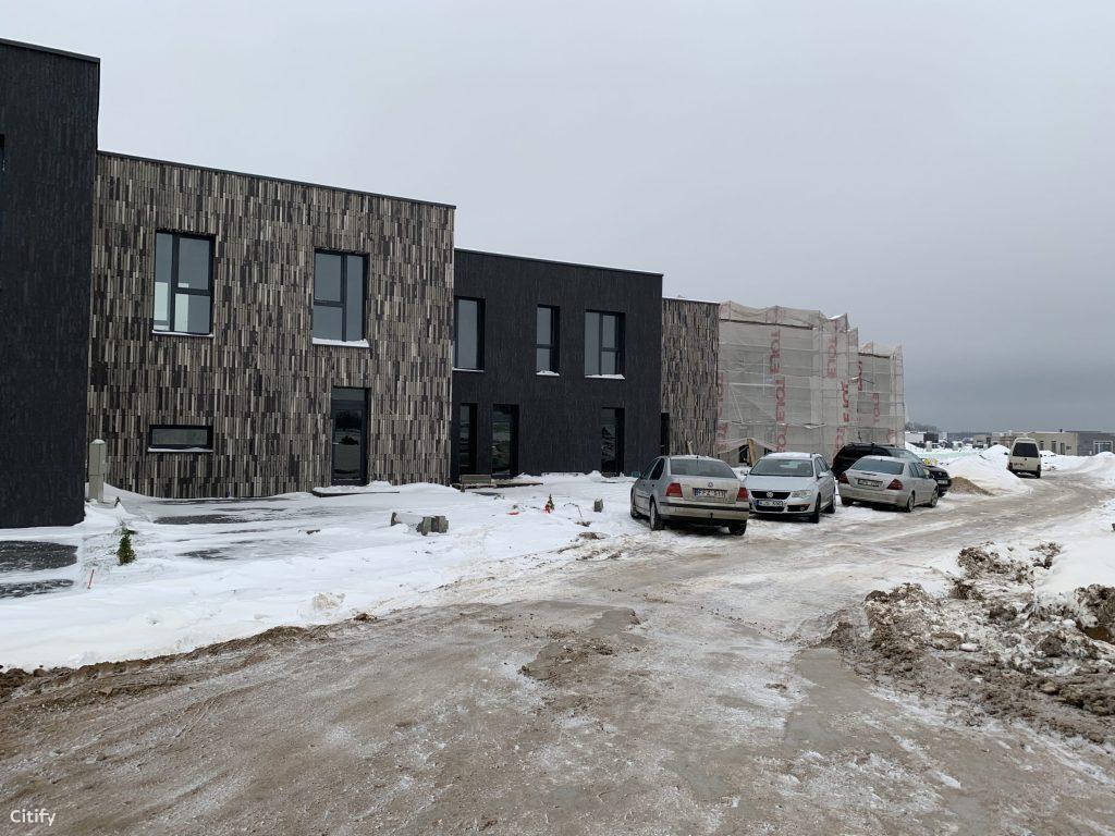 STALUPĖNAI (Stalupėnų g. 2, 4, 6, 6A, 8, 10, 12, 14, 16, 18, 20, 22, 24) - Row housing - construction photos