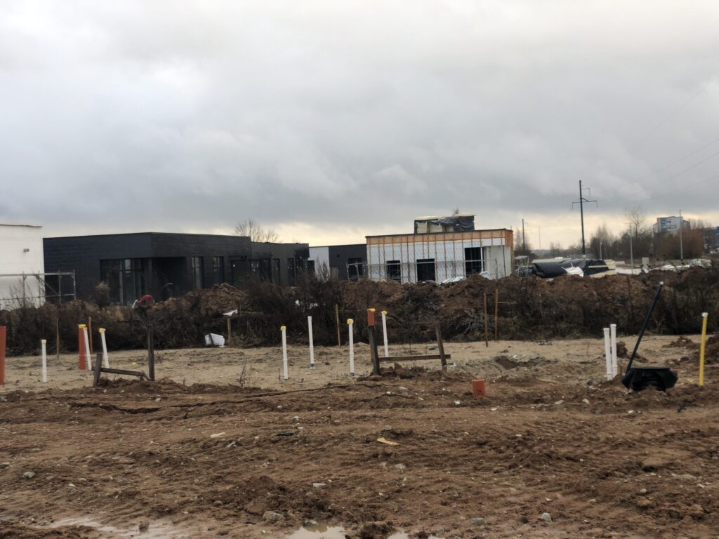 Žuvinto namai (Žuvinto g. ) - Row housing - construction photos