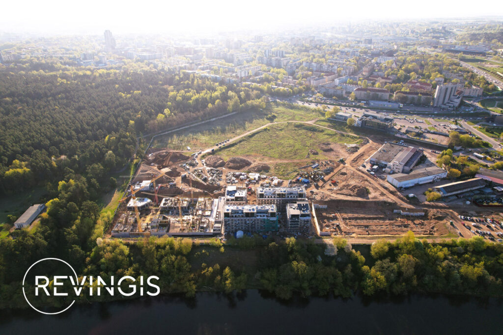 reVINGIS River Space (Geležinio Vilko g. 2) - Multi apartment - construction photos