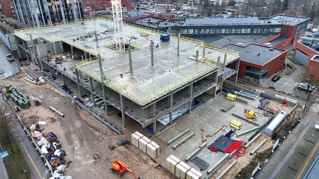 PC PIKAS (Ukmergės g. 221) - Shopping center - construction photos