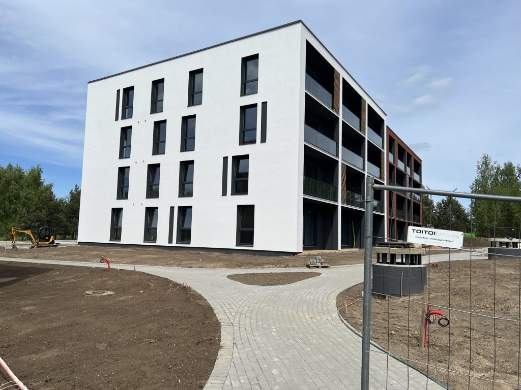 Vyšnios 3 etapas (Karaliaučiaus g. 33, 42) - Multi apartment - construction photos