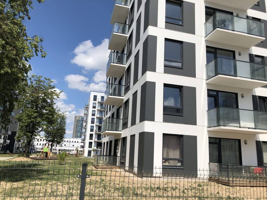 B23 1 etapas (Smolensko g. 23) - Multi apartment - construction photos