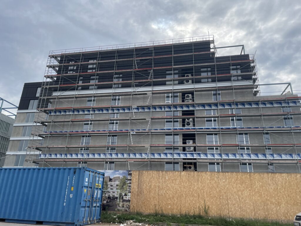 Upės apartamentai (Raudondvario pl. 107) - Multi apartment - construction photos