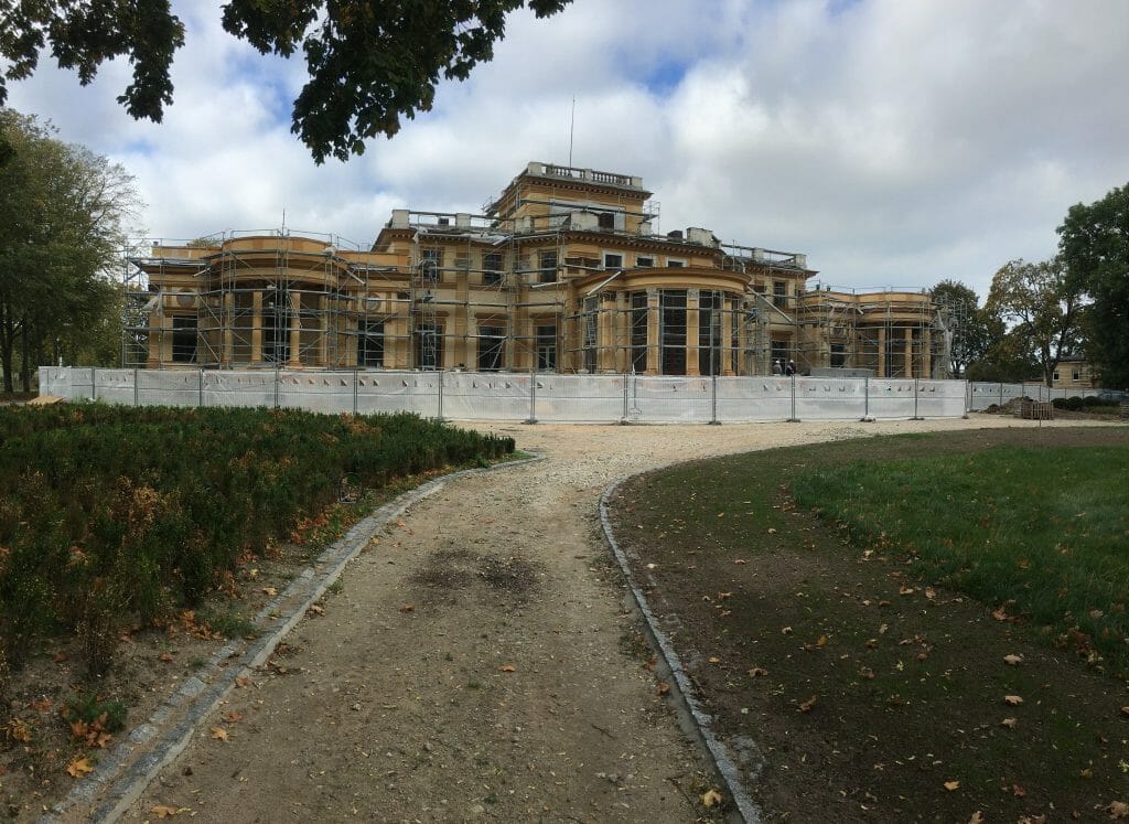 Trakų Vokės dvaro rekonstrukcija (Žalioji a. 2A) - Muzejs - būvdarbu attēli