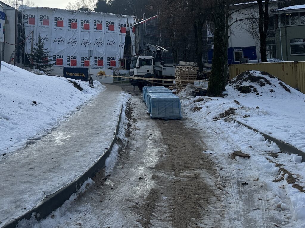 Gerontopsichiatrijos, Ūmios psichiatrijos ir Psichosocialinės reabilitacijos ligoninė (Vasaros g. 5) - Specializētās aprūpes iestāde - būvdarbu attēli