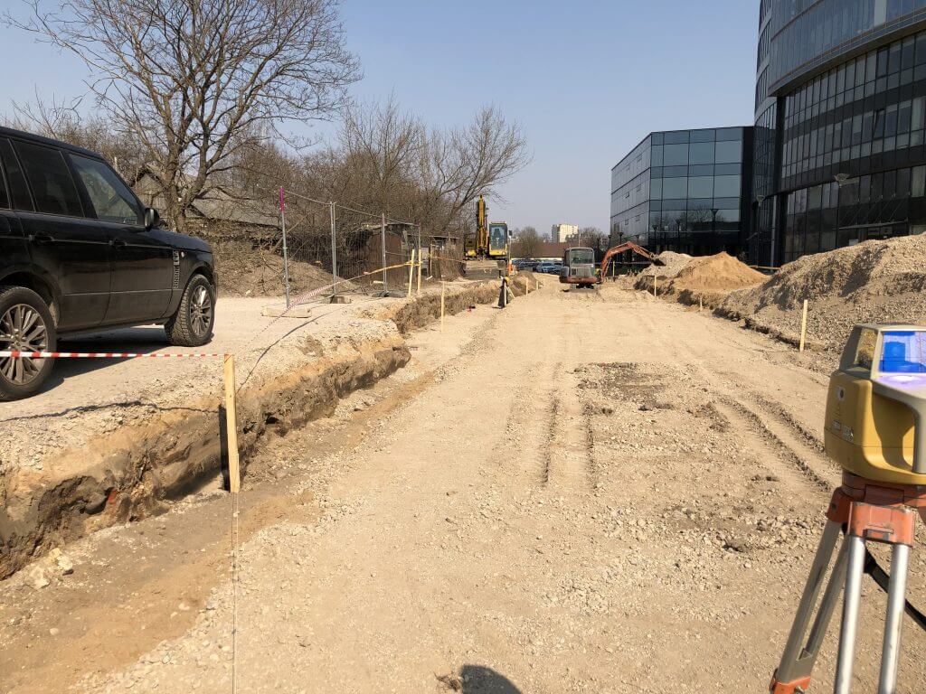 Kernavės g. tarp Lvovo ir Konstitucijos pr. (Kernavės g.) - Street - construction photos