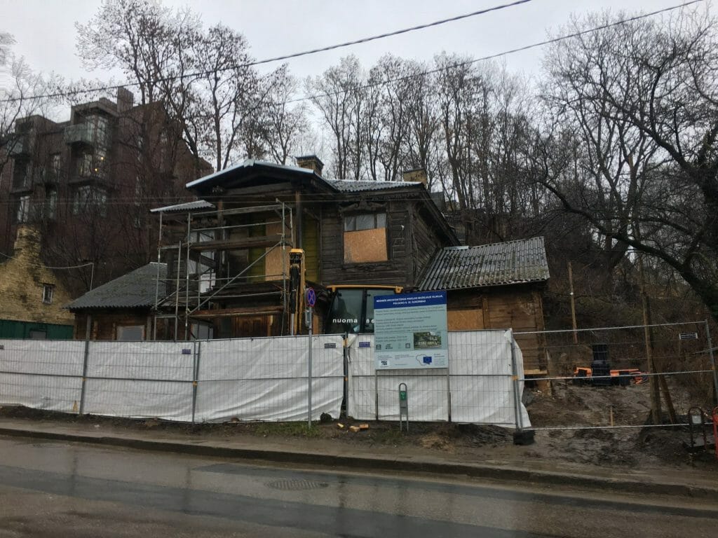 Medinės architektūros muziejus (Polocko g. 52) - Museum - construction photos