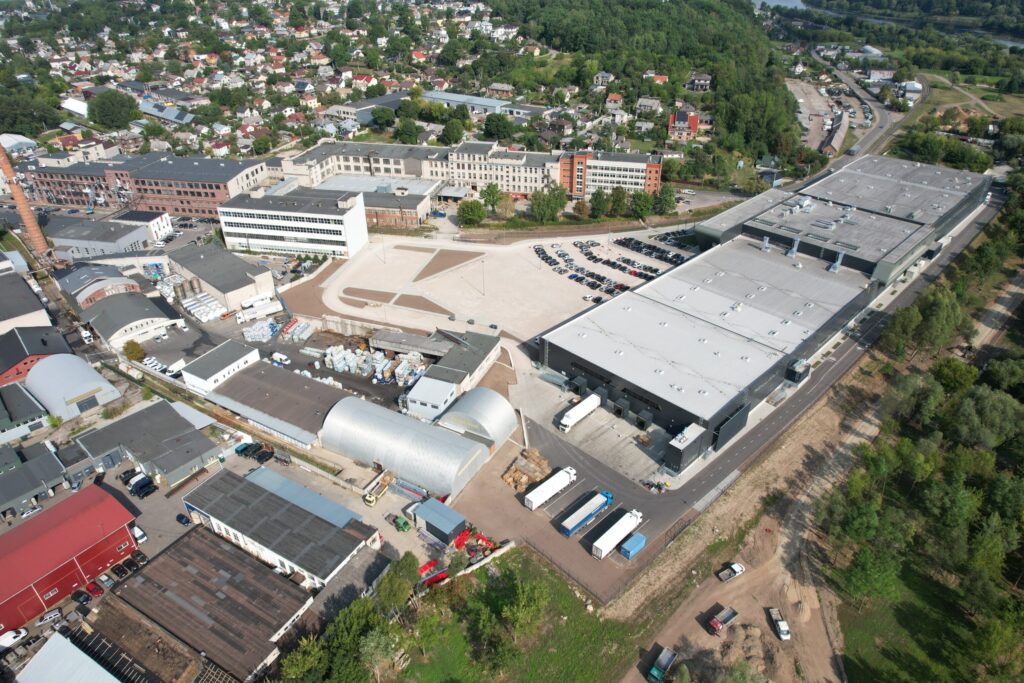 Kauno baldų gamykla 2 etapas (Drobės g. 68) - Light manufacturing - construction photos