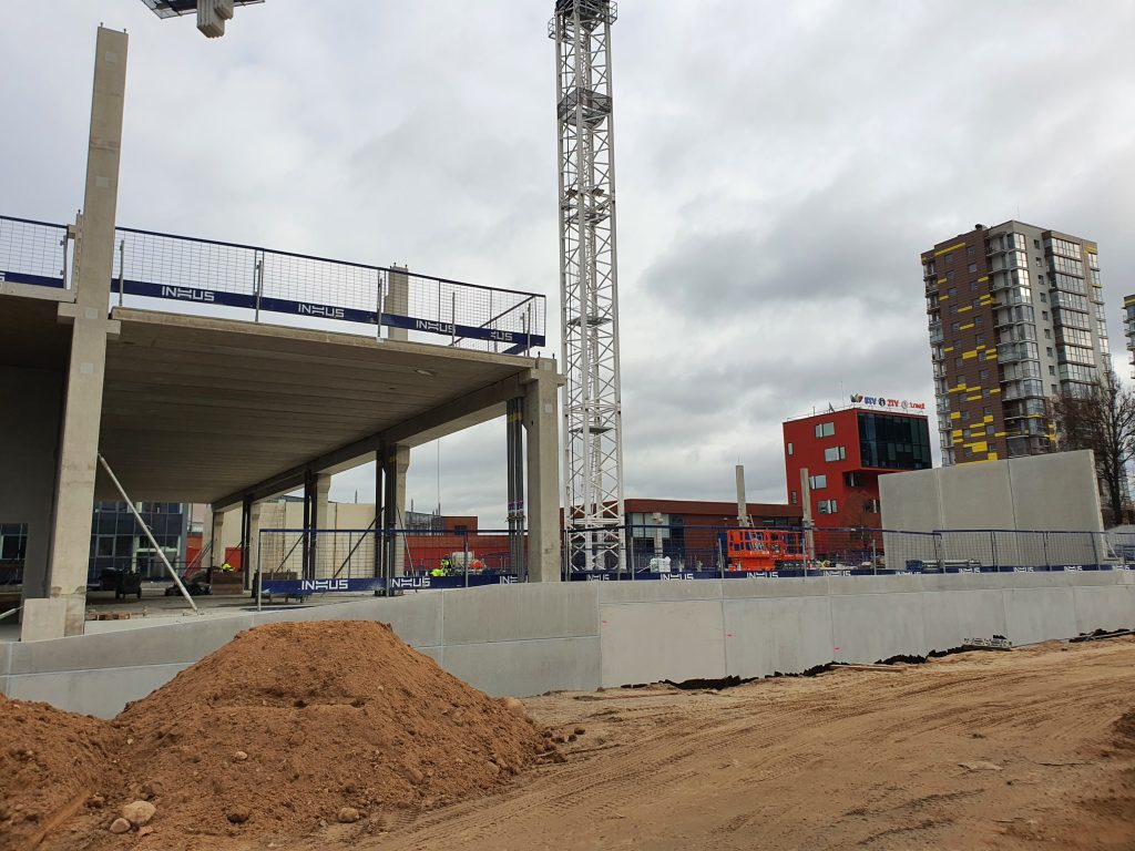 PC PIKAS (Ukmergės g. 221) - Shopping center - construction photos