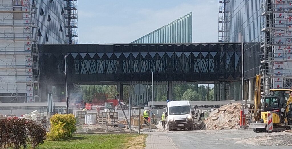 Elemental Business Centre (Skanstes iela 25) - Office center - construction photos