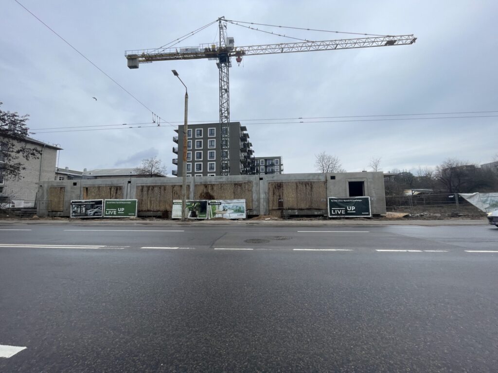 Liveup 2 etapas (Naugarduko g. 62) - Multi apartment - construction photos
