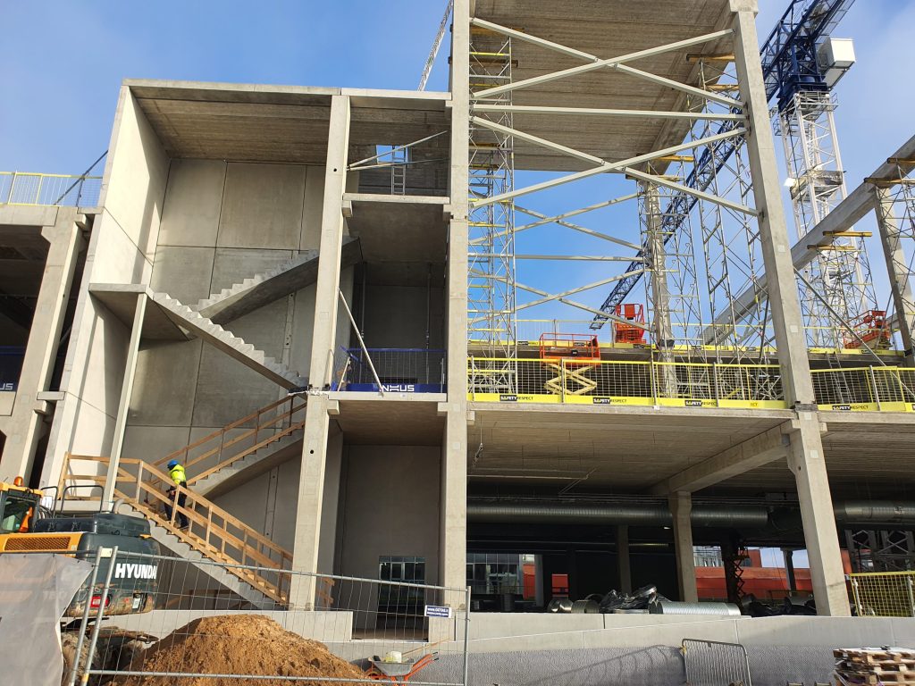 PC PIKAS (Ukmergės g. 221) - Shopping center - construction photos