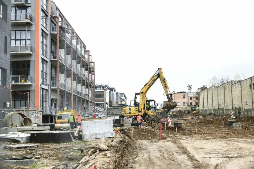 Manufaktūrų g. (Manufaktūrų g.) - Bike path, Street - construction photos