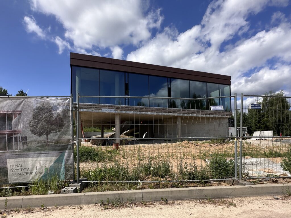 Ro16 (S. Lozoraičio g. 17A, 15C, 15B, 15, 23, 25, 25B, 25D) - Private house community - construction photos