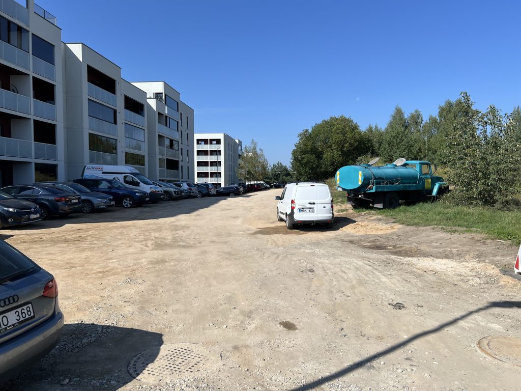 J. Bretkūno g. atkarpa tarp Įsruties ir Tolminkiemio g. (J. Bretkūno g.) - Street - construction photos