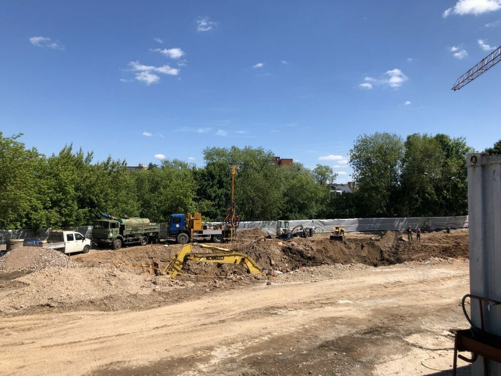 M-LAB (Studentų g. 63A) - Higher education - construction photos