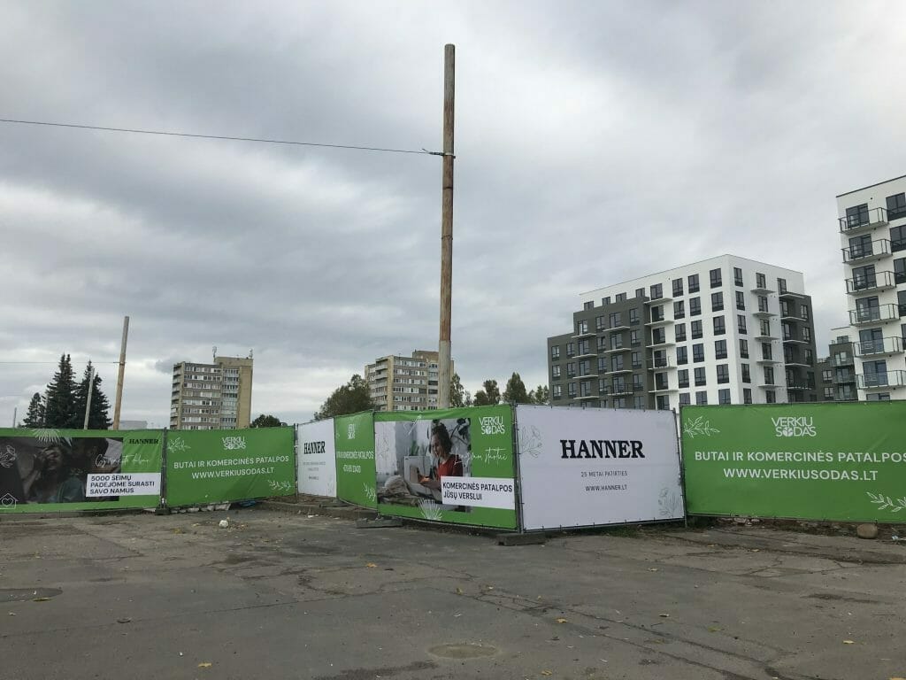 Verkių sodas 3 etapas (Verkių g. 39) - Multi apartment - construction photos