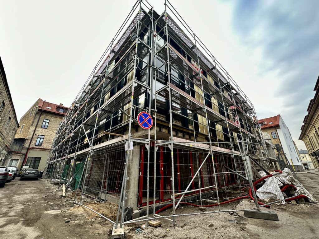 Bazilijonų namai 3 etapas (Bazilijonų g. 3B, 3C) - Multi apartment - construction photos