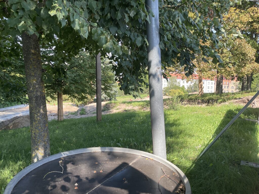 Tauro kalno parkas (V. Mykolaičio-Putino g.) - Park - construction photos