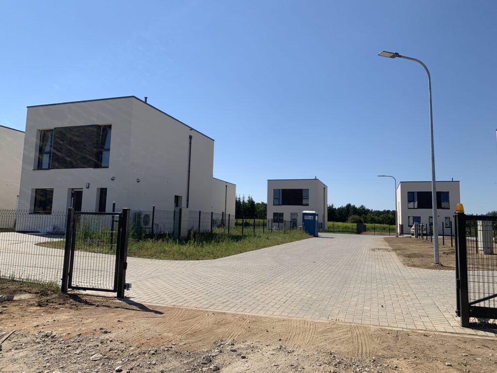 Valerijono Protasevičiaus g. 4, 6, 8, 10, 12 (Valerijono Protasevičiaus g. 4, 6, 8, 10, 12) - Row housing - construction photos