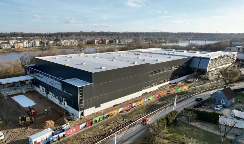 Kauno baldų gamykla 1 etapas (Drobės g. 68) - Light manufacturing - construction photos