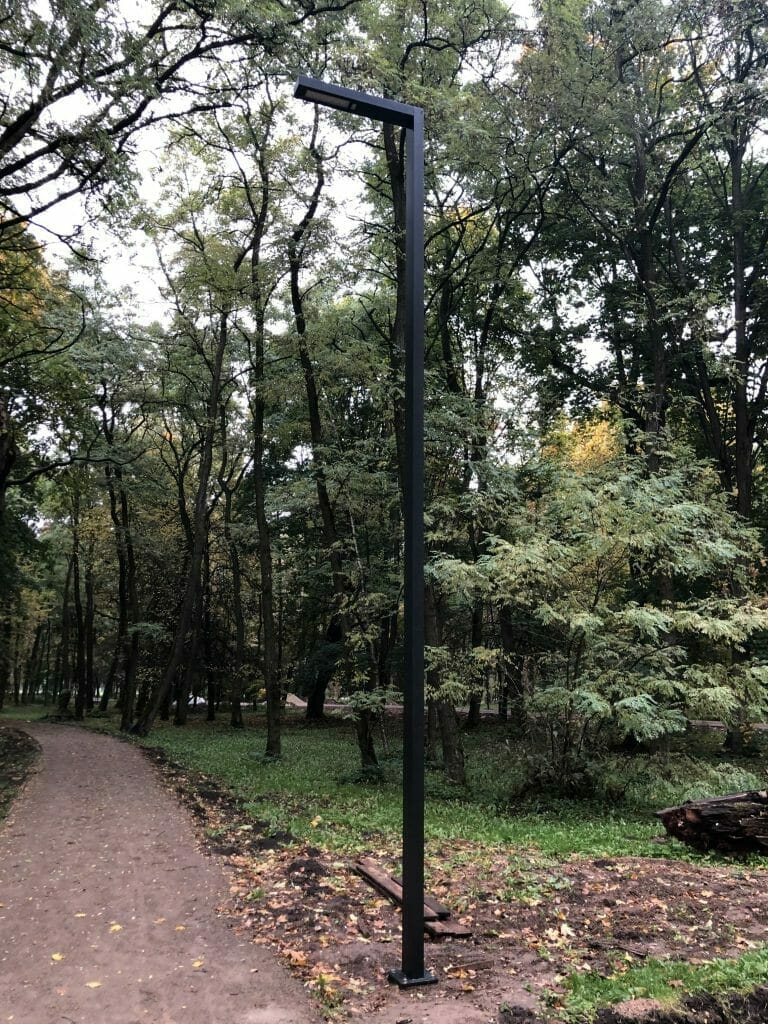 Ąžuolyno parkas (Radvilėnų pl.) - Park - construction photos