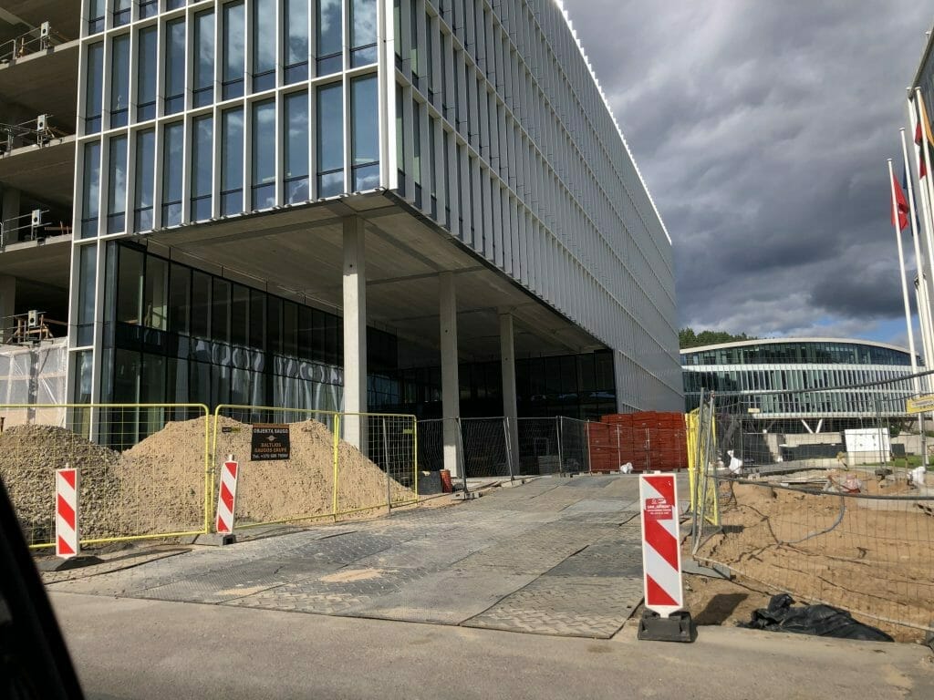 CORE (Ukmergės g. 126) - Office center - construction photos