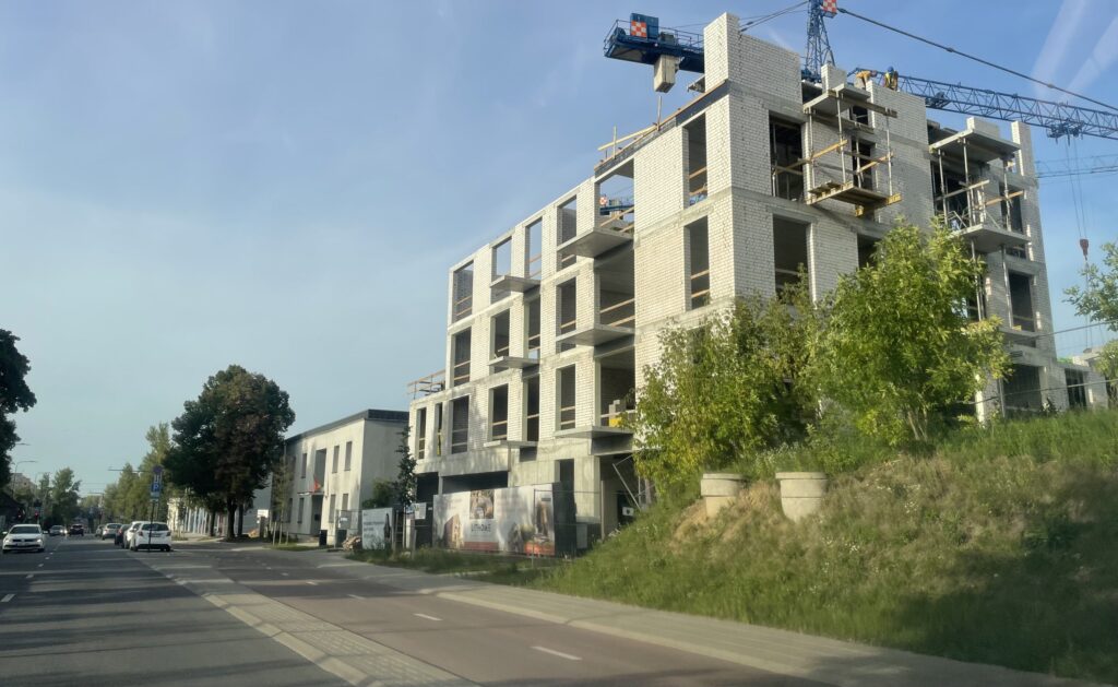 Algirdo promenada (Algirdo g. 48C) - Multi apartment - construction photos