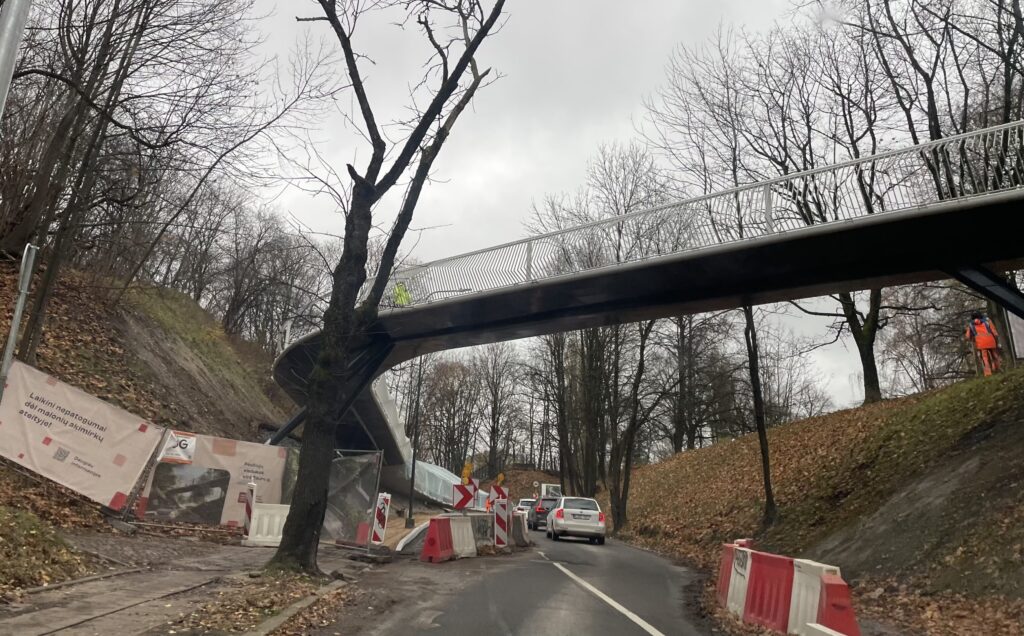 Tauro kalno parkas (V. Mykolaičio-Putino g.) - Park - construction photos