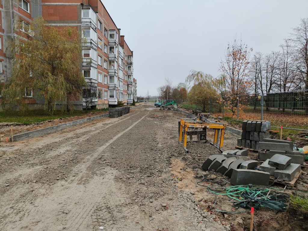 Jūrininkų pr., Vingio, Mogiliovo, Lūžų ir Bandužių gatvių rekonstrukcija (Jūrininkų pr., Vingio g., Mogiliovo g., Lūžų g., Bandužių g.) - Street - construction photos